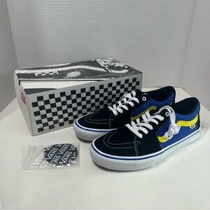 VANS Skate SK8-low off the wall skateboarding shoes pop Cush men’s size 11 NWT